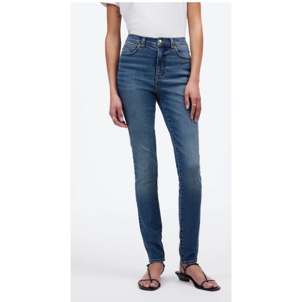 Madewell Dark Blue 10" High Rise Skinny Jean Size  31T Tall Long